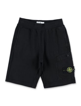 Stone Island Shorts Schwarz
