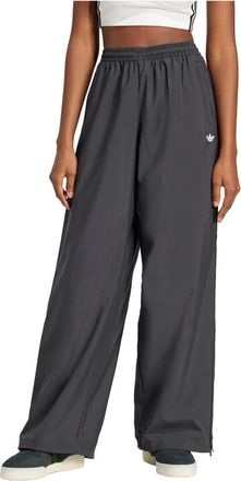 adidas Broeken, Dames, Bruin, M, Polyester, Seizoen 3 Zip Track Joggers