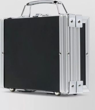 Comme Comme synthetic leather shoulder clutch bag handle