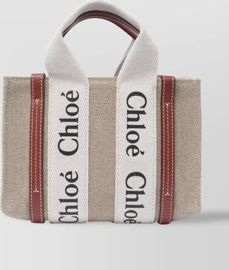 Chloé mini woody tote bag
