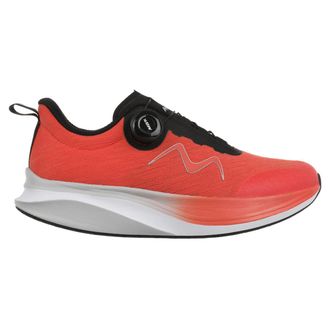 Mbt Galado Textile Synthetic Womens Comfort Trainers - Orange Red - Size:UK 3.5