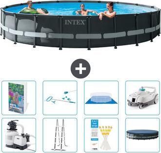 Intex Piscina Ultra Xtr Redonda - 610x122 Cm - 9-piezas S605
