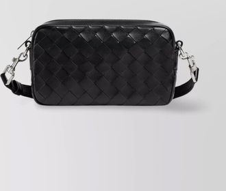 Bottega Veneta leather mini camera shoulder bag