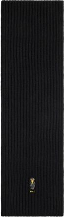 Polo Ralph Lauren ribbed scarf - Black
