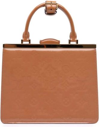 Louis Vuitton Pre-owned Handbags, female, Brown, Size: ONE SIZE Pre-owned Structured Handle Bag