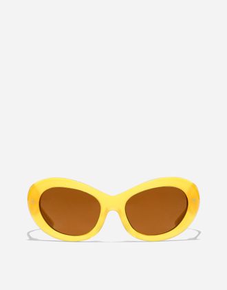 Dolce & Gabbana Maiolica Gialla Sunglasses - Woman Sunglasses Yellow Onesize
