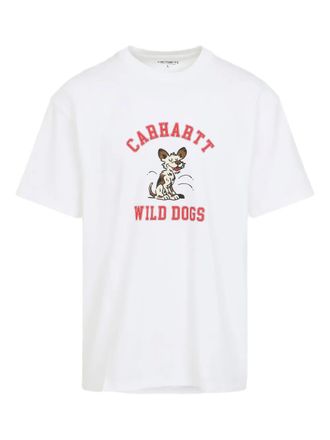 Carhartt Work in Progress T-shirt met print - Wit