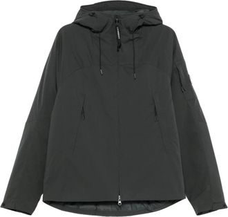 C.P. Company Pro-Tek Primaloft Silver Hooded Lens Jacket - Heren - Zomerjassen - Grijs - XL - Denim - Jassen