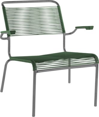 Schubiger M&ouml;bel Spaghetti-Lounger S&auml;ntis mit Armlehnen