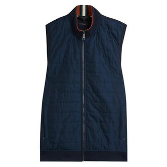 Ted Baker Atho Regular Fit Gewatteerd Gilet In Marineblauw