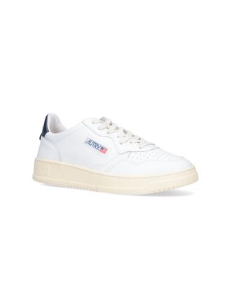 Autry Low-Top Leather Sneaker - White