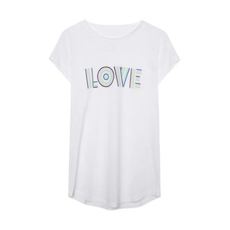 Zadig&Voltaire White Skinny Love T-shirt