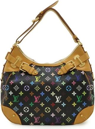 Louis Vuitton Vintage, unisex, Veelkleurig, ONE Size, Pre-owned Monogram Multicolor Greta Schoudertas