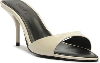 Schutz Elodie Pointed Toe Sandal in Sugar White at Nordstrom, Size 6.5