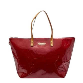 Louis Vuitton Pre-owned Tote Bags, female, Red, Size: ONE SIZE Pre-owned Leather Tote Bag