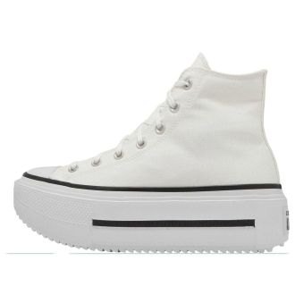 Converse Chuck Taylor All Star Lift Double Stack Hi White Black A12976C