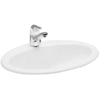 Laufen Laufen - Indova lavabo encastr&eacute;, par le haut, avec plage de