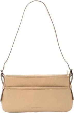 Burberry Pre-owned Shoulder Bags, female, Brown, Size: ONE SIZE Pre-owned Leather Shoulder Bag