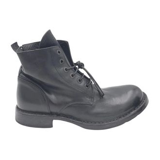 Moma Moma, Heren, Schoenen, Zwart, Maat: 41 EU Leer