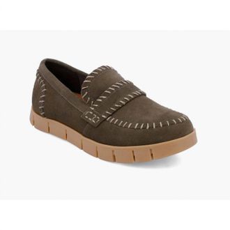 Mia Womens Natalee Loafers In Olive