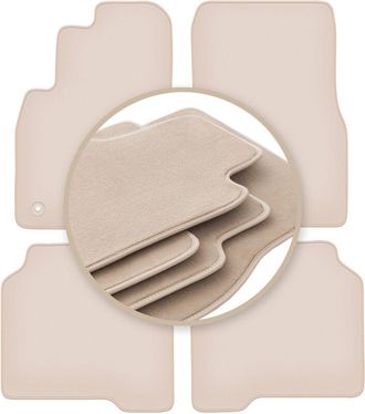 OEM Alfombrillas Beige Premium Para Hyundai Terracan Suv 2001-2006