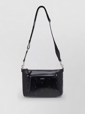 Isabel Marant nessah gd shoulder bag - isabel marant - leather - black