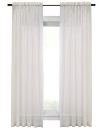 Habitat Cote Dazure Sheer Rod Pocket 56X95 Curtain Panel