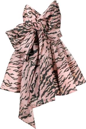 Zimmermann Kleedjes, Dames, Roze, XS, Matchmaker Bow Mini Jurk