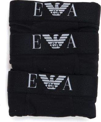 Emporio Armani Set 3 Boxer Nero Emporio Armani Uomo