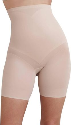 TC Fine Intimates Adjust Perfect Hi Waist Thigh Slimmer Shapewear In Nude