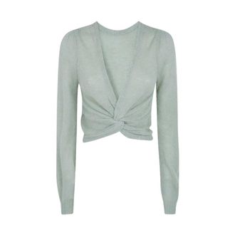 Twinset Jersey Scalda Cuore - Knitwear - Mujer - Verde - M