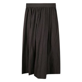 Balenciaga Hybrid Midi Skirt - female - Balenciaga - Midi Skirts - Black - 2XS - Skirts