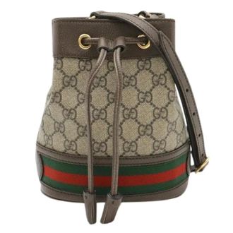 Gucci Borsa a secchiello vintage Pre-owned - - Pre-owned - Donna - Marrone - ONE SIZE