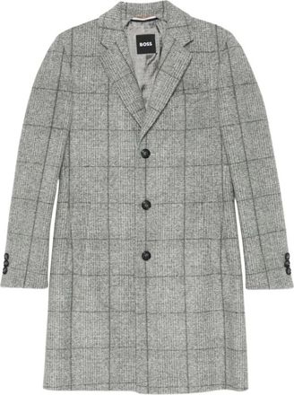 HUGO BOSS Hombre, Abrigos, Gris, Talla: M