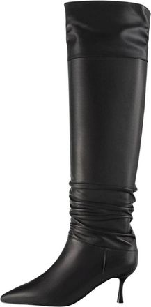 L37 Heeled Boots - Dames - Laarzen met Hak - Zwart - 39 EU - Schoenen