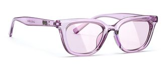 Lascana Sonnenbrille LASCANA trapezf&ouml;rmige Sonnenbrille, Damen, pink, unifarben, Sonnenbrillen Sonnenbrille, Rectangular-Look, Damenbrille mit UV-Schutz