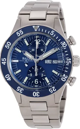 Ball Roadmaster Rescue Chronograph Automatic Blue Dial Mens Watch DC3030C-S1-BE