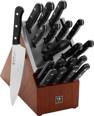 J.A. Henckels International Solution Self-Sharpening Knife Block Set