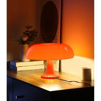 OEM L&aacute;mpara De Escritorio Con Forma De Hongo Para Pc, L&aacute;mpara De Mesita De Noche Brillante, L&aacute;mpara De Escritorio Decorativa Irrompible Inspirada En Influ