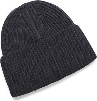 Under Armour Halftime Beanie in Black /Black /Black at Nordstrom