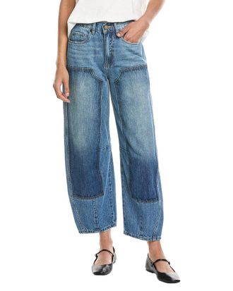 Blank NYC Blank NYC Barn Girl Medium Indigo Barrel Jean