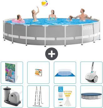 Intex Piscina Prism Frame Redonda - 549x122 Cm - 9-piezas S590