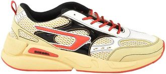 Diesel White Sporty Rubber Sneakers