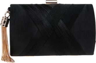 Generic Womens Handbag Tassel Dinner Bag Banquet Evening Dress Clutch(black,a)