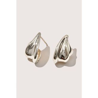 Otiumberg Sterling Silver Wave Earrings at Nordstrom