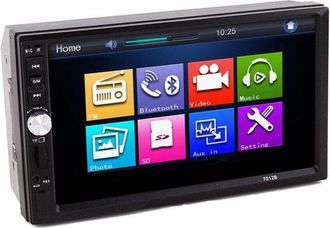 Trade Shop Trade Shop - Autoradio 7 Gps Bluetooth Stereo Touchscreen Mp4 Fm Usb Mp5 Stereo Sd Aux