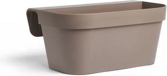 OEM Jardini&egrave;re+crochet - Garden Id Star - Taupe 50 X 21 Cm - Fijaci&oacute;n F&aacute;cil - Reserva De Agua - Reciclado Y 100% Reciclable