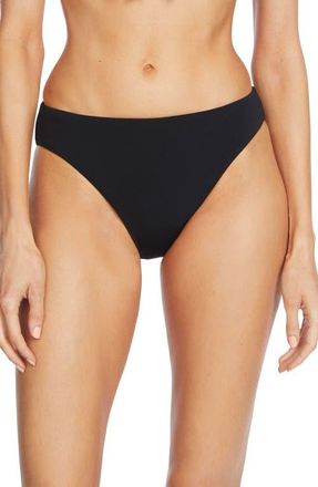 Robin Piccone Ava Bikini Bottoms in Black at Nordstrom, Size X-Small