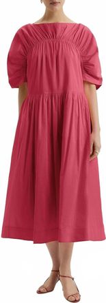 Merlette Kashmir Midi Dress In Pink