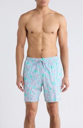 Nike 7-Inch Swim Trunks in Bleached Turquoise at Nordstrom Rack, Size Xx-Large
